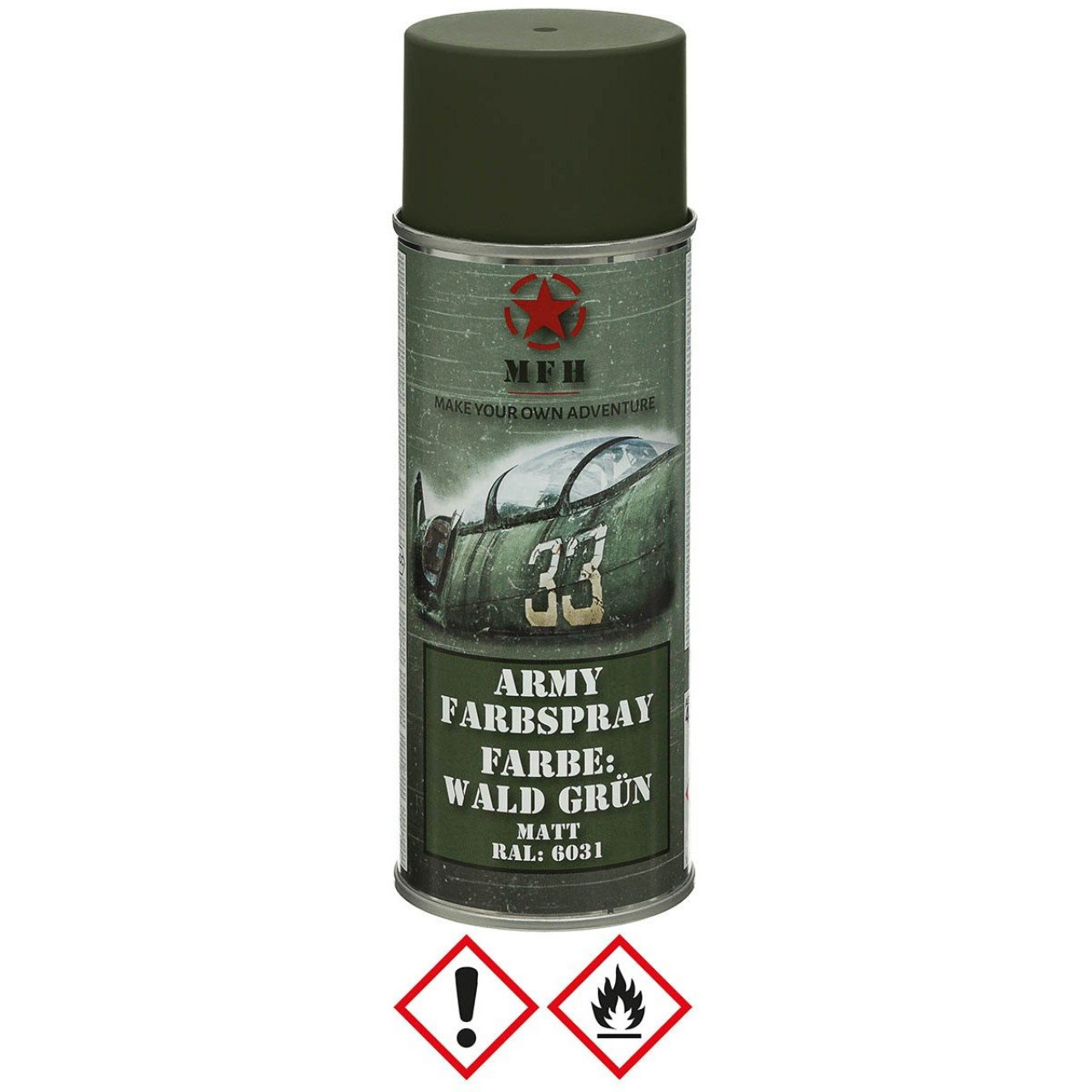 ARMY sprejová farba 400 ml WALD ZELENÁ