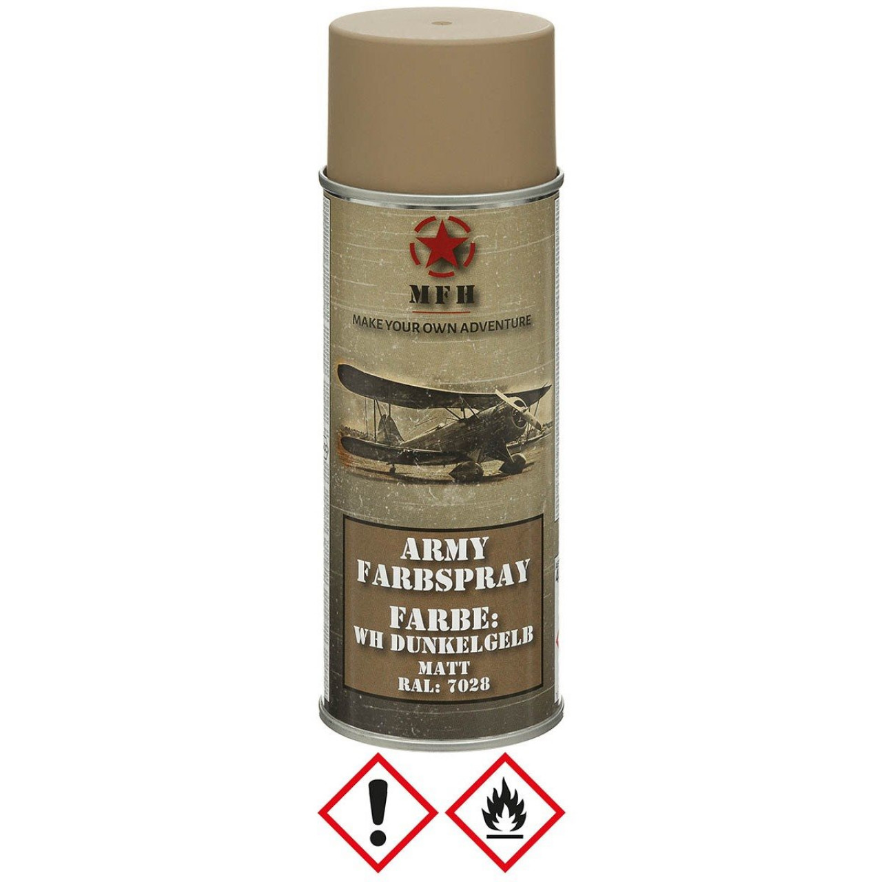 ARMY sprejová farba 400 ml WH DUNKELGELB