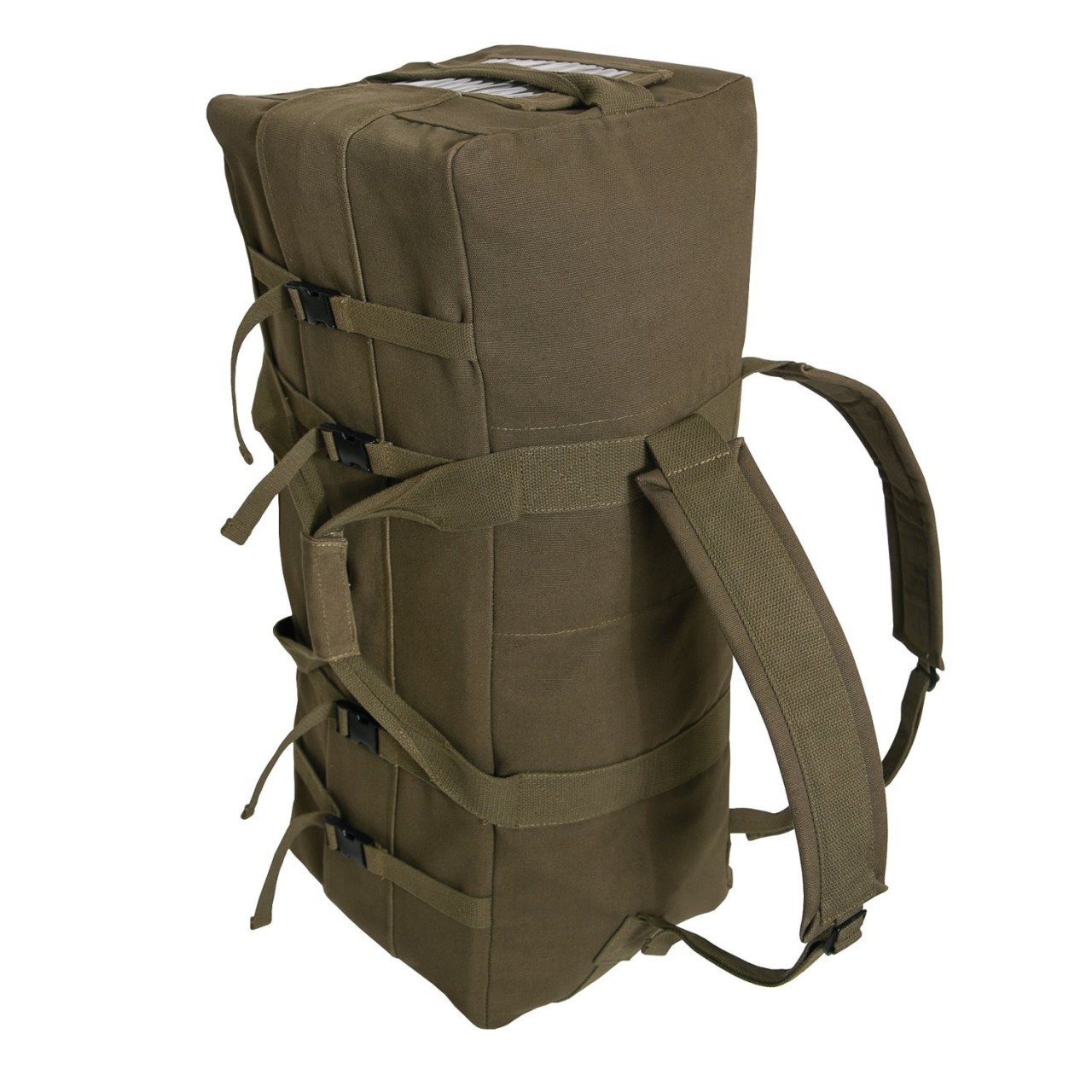 Taška GI TYPE DUFFLE BAG plátená ZELENÁ