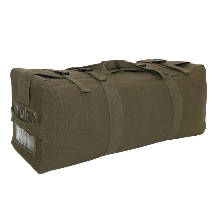 Taška GI TYPE DUFFLE BAG plátená ZELENÁ