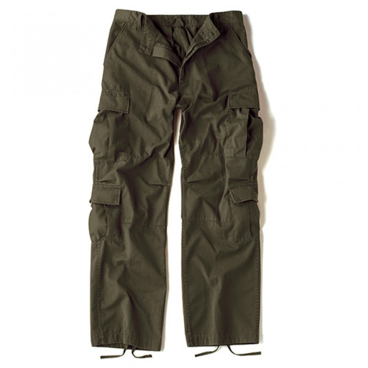Nohavice VINTAGE PARATROOPER OLIV