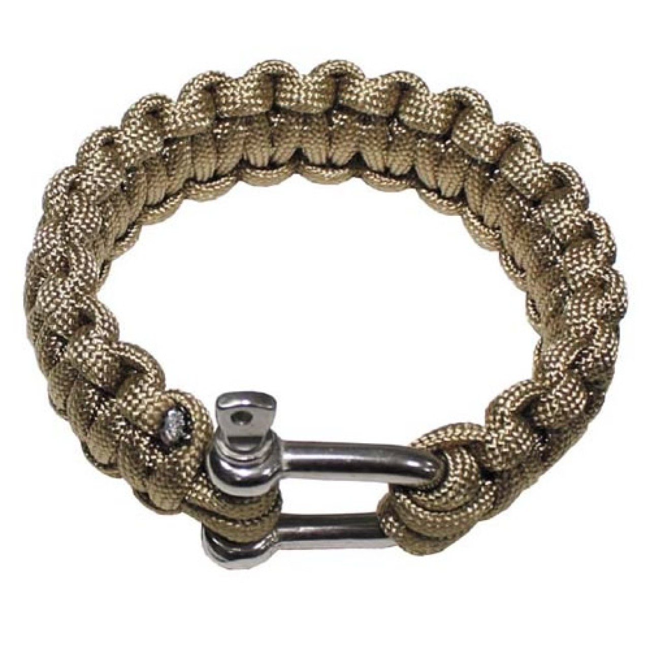 Náramok PARACORD kov.pracka COYOTE