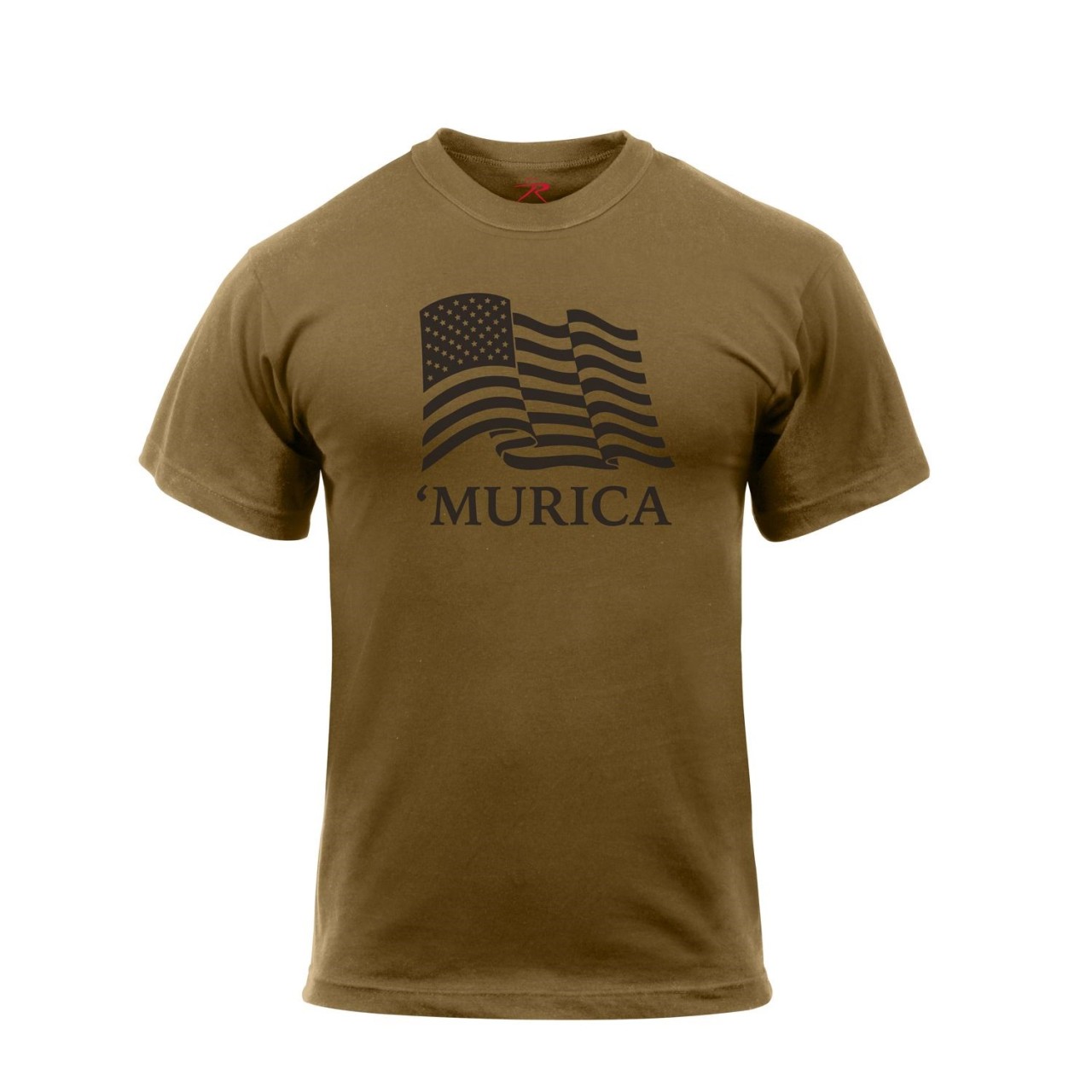 Tričko MURICA US HNEDÉ