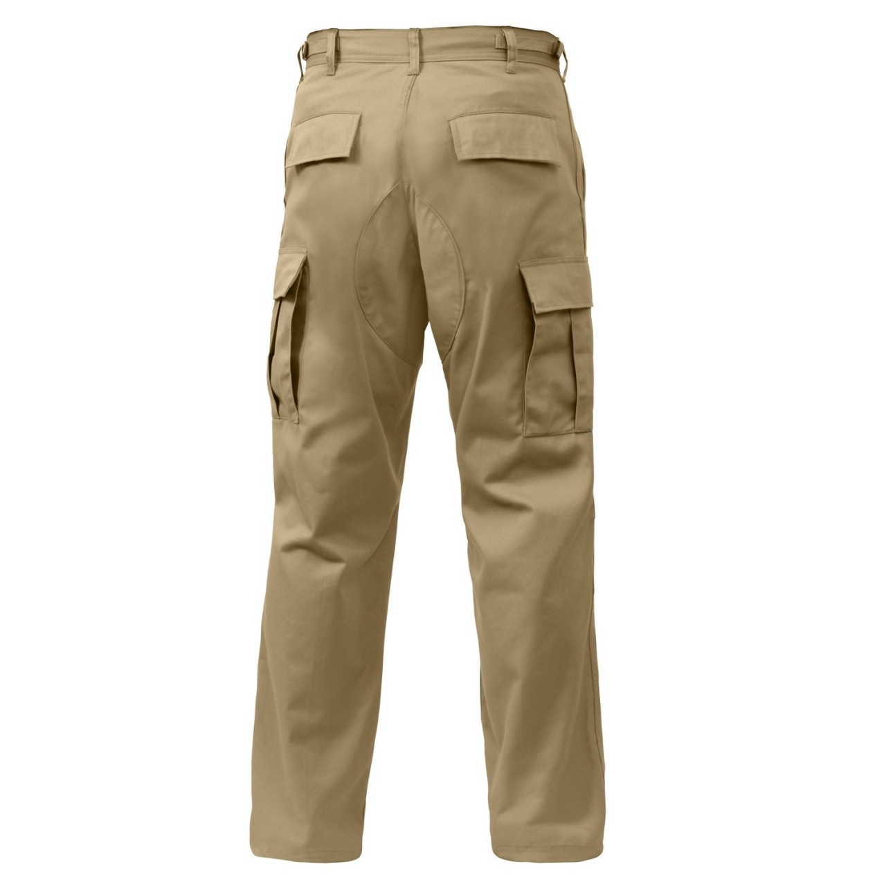 Nohavice BDU RELAXED ZIPPER FLY KHAKI