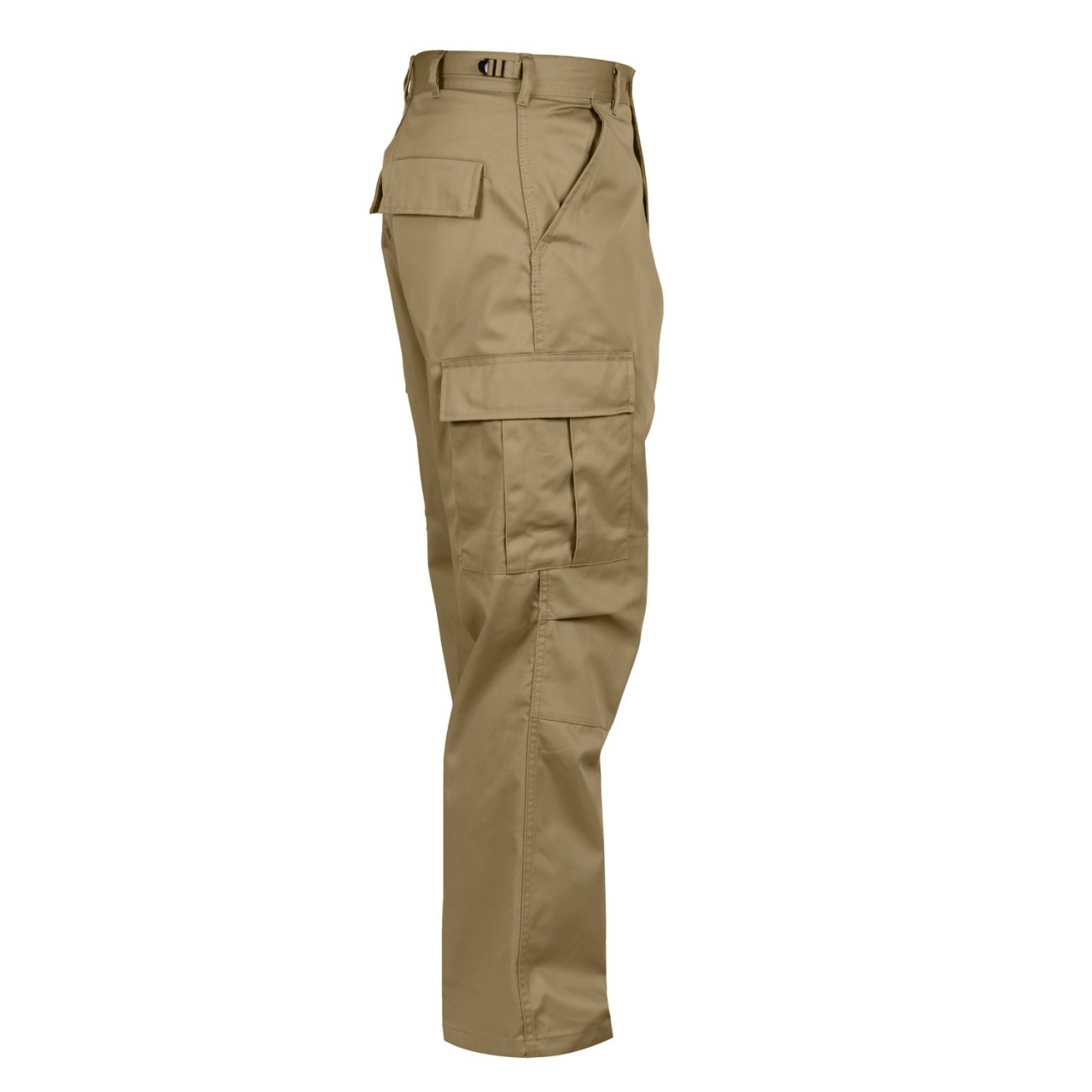 Nohavice BDU RELAXED ZIPPER FLY KHAKI