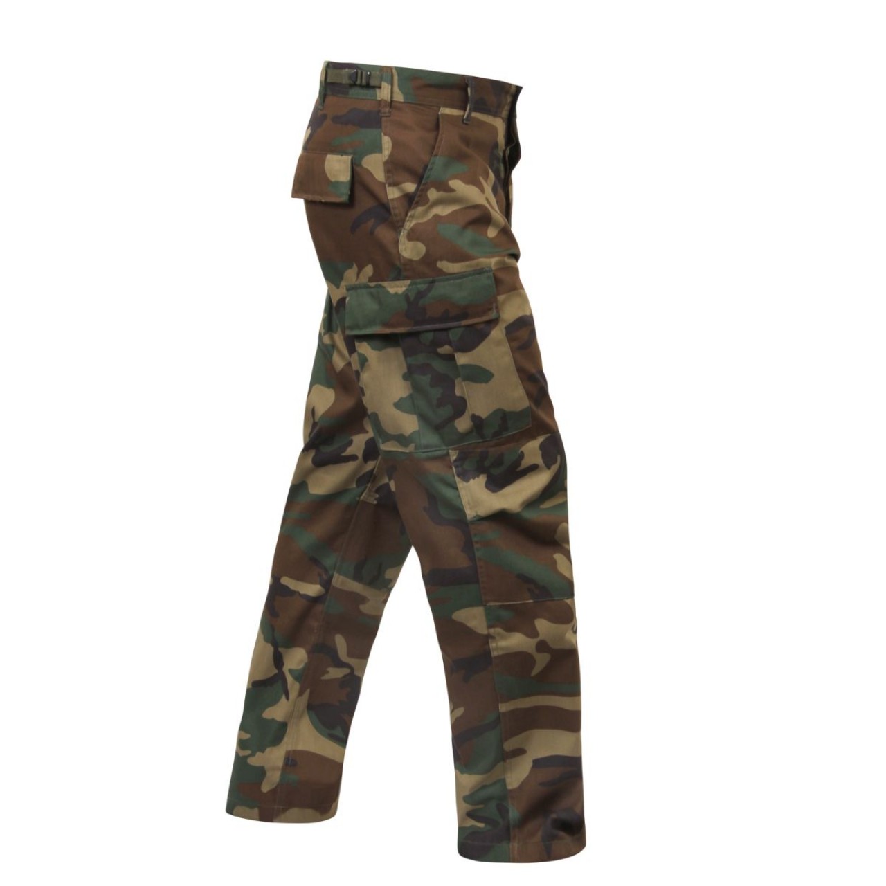 Nohavice BDU RELAXED ZIPPER FLY WOODLAND