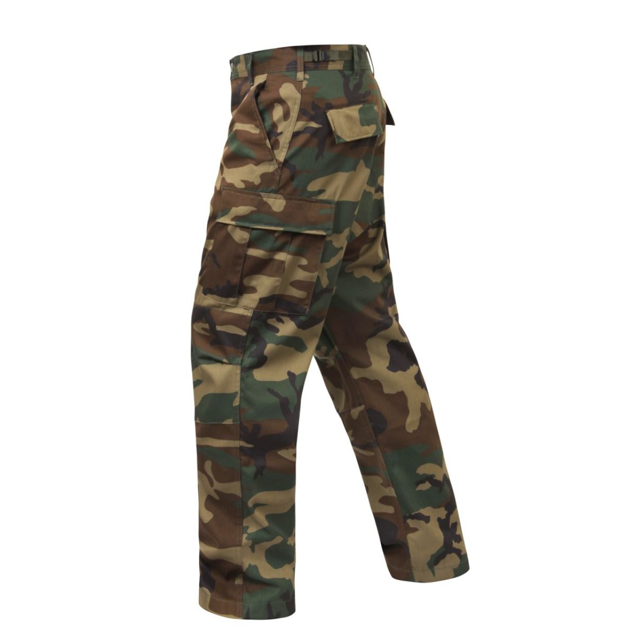 Nohavice BDU RELAXED ZIPPER FLY WOODLAND