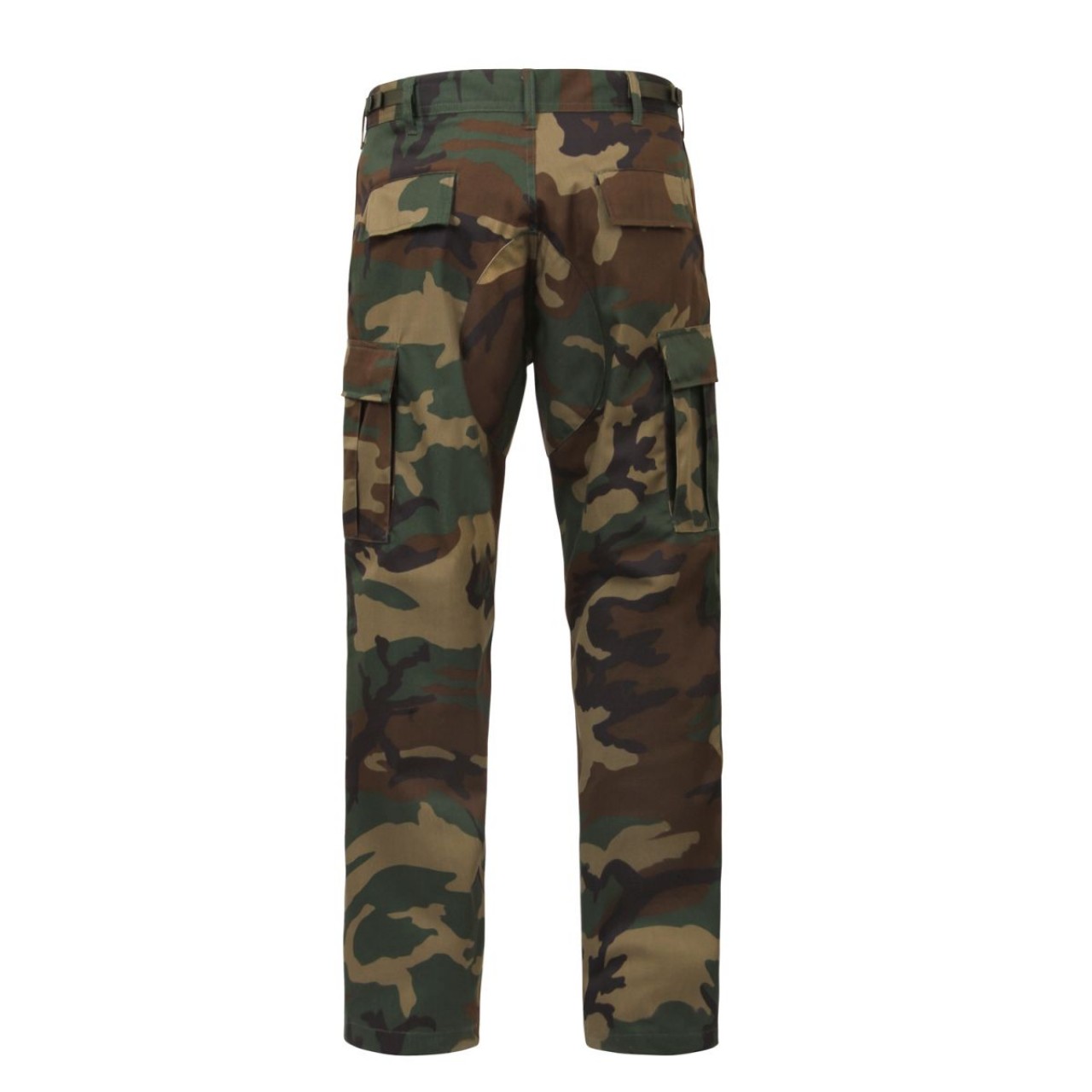 Nohavice BDU RELAXED ZIPPER FLY WOODLAND