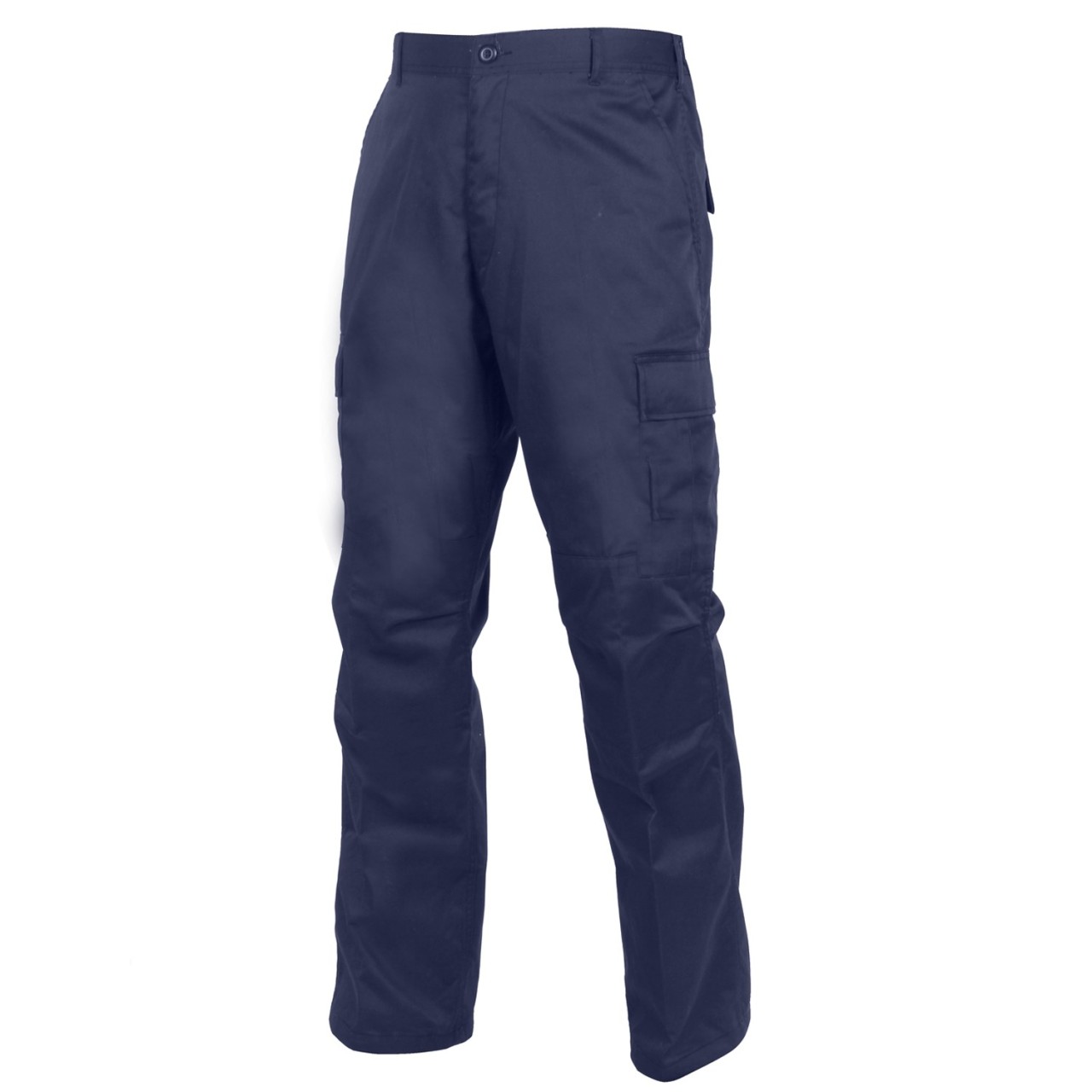 Nohavice BDU RELAXED ZIPPER FLY MODRÉ