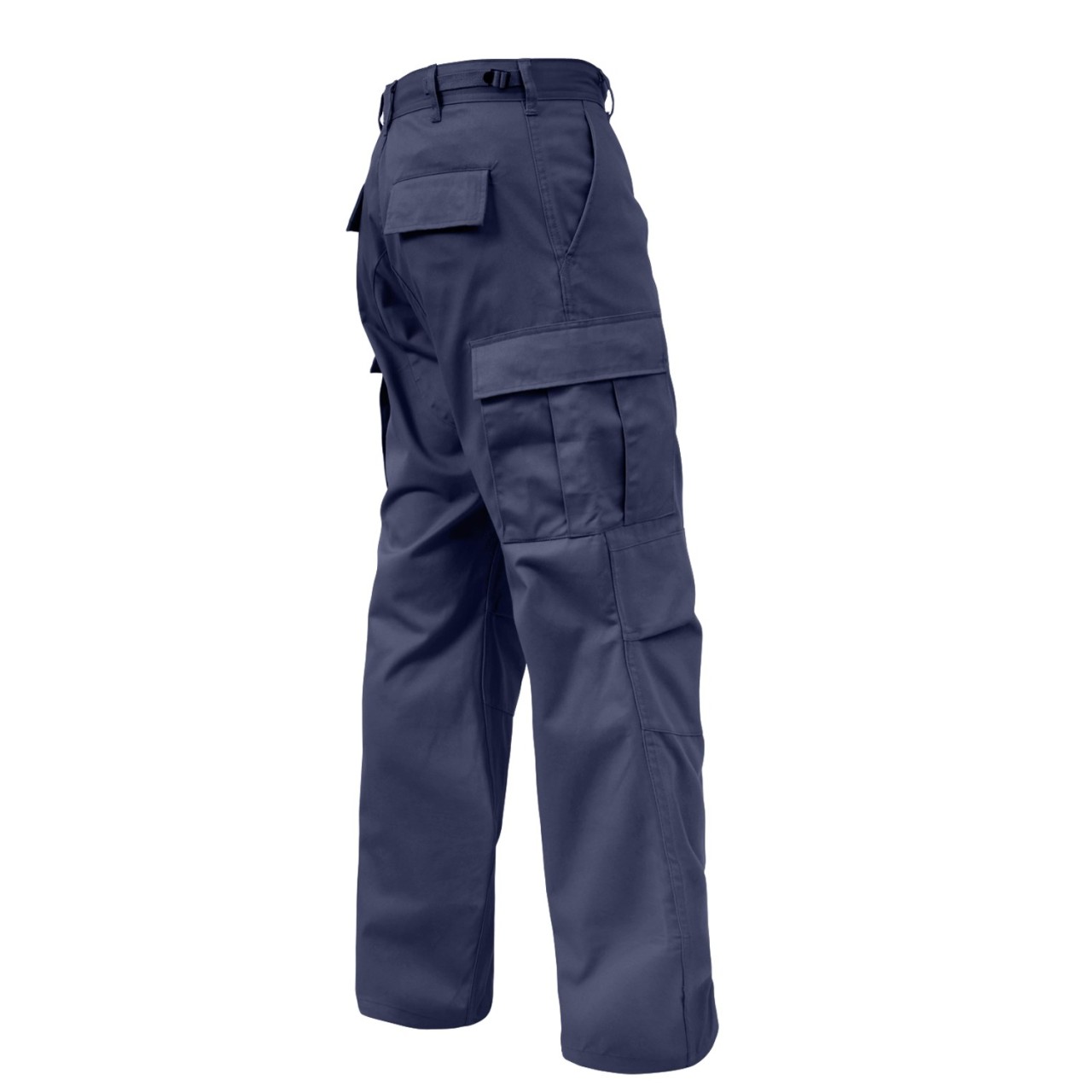 Nohavice BDU RELAXED ZIPPER FLY MODRÉ