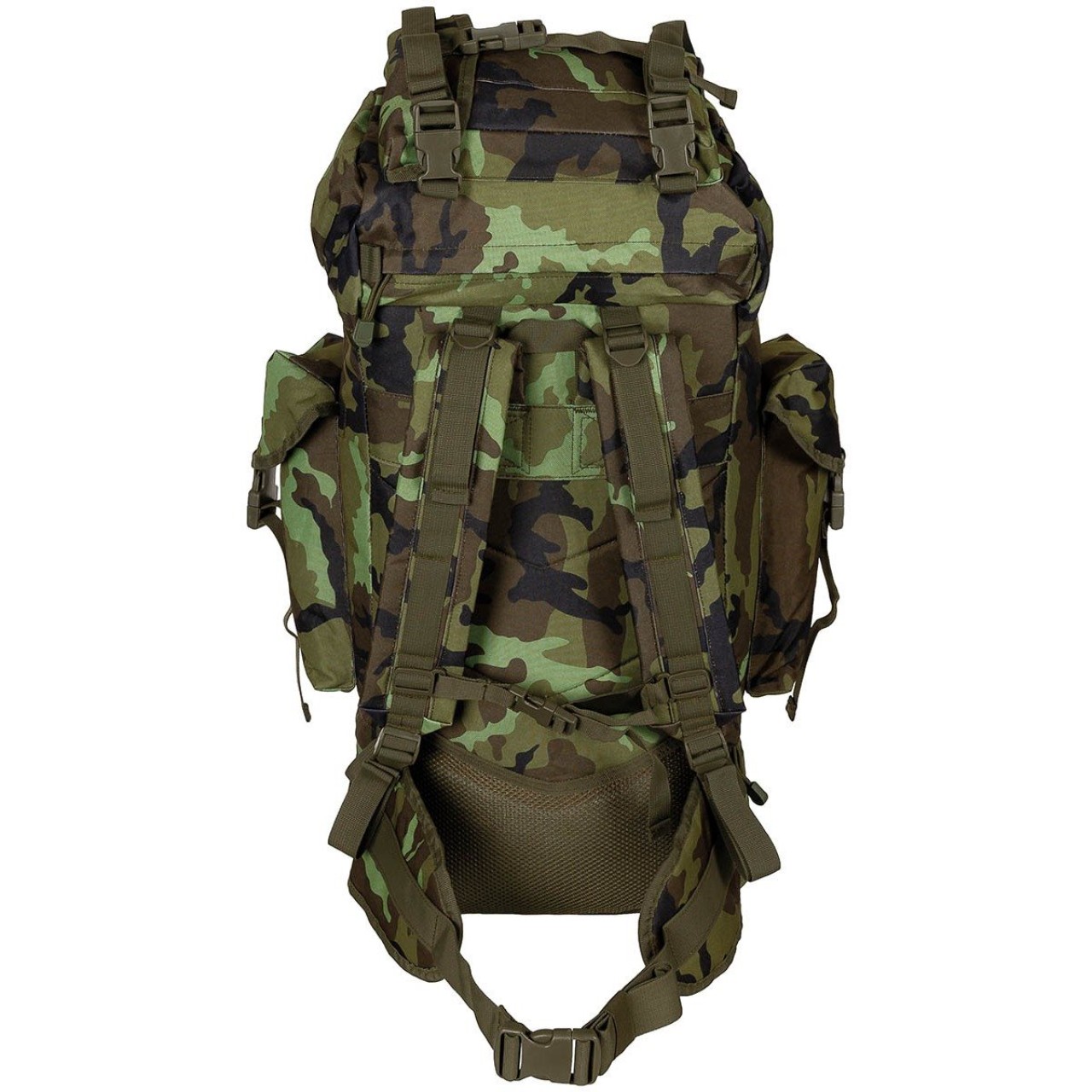 Ruksak bojový MOLLE 65 l polstrovaný + ALU výstuha vz.95 les