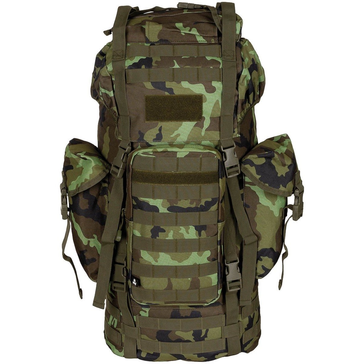 Ruksak bojový MOLLE 65 l polstrovaný + ALU výstuha vz.95 les