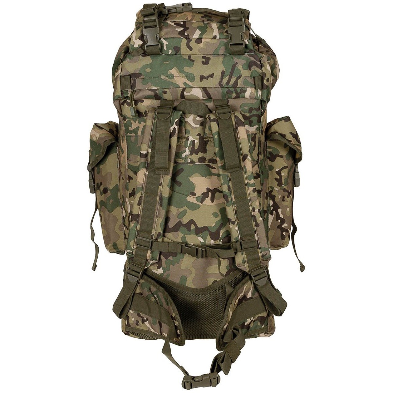 Ruksak bojový MOLLE 65 l polstrovaný + ALU výstuha OPERATION CAMO