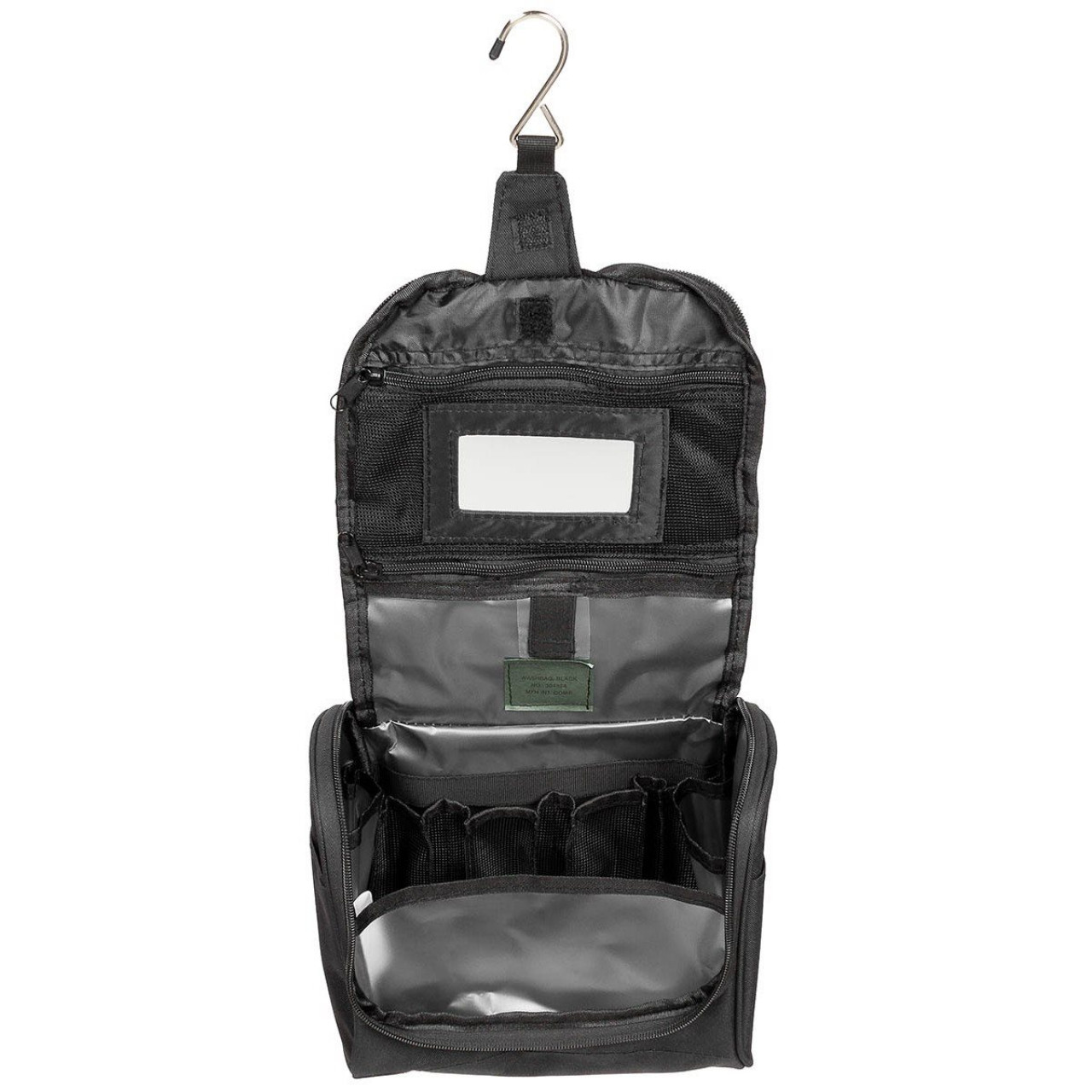 Taška na hygienické potreby ČIERNA