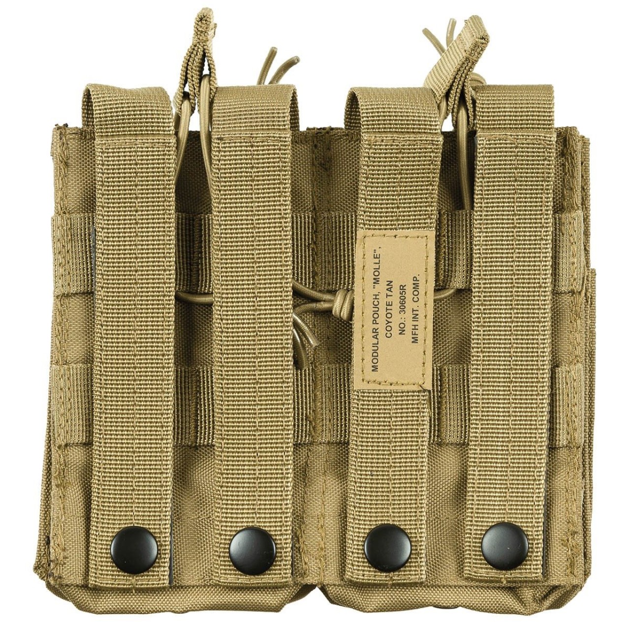 Sumka MODULAR dvojitá 4 vrecká COYOTE