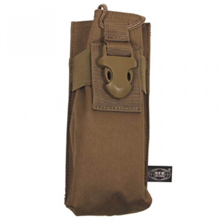 Puzdro na vysielačku MOLLE COYOTE BROWN