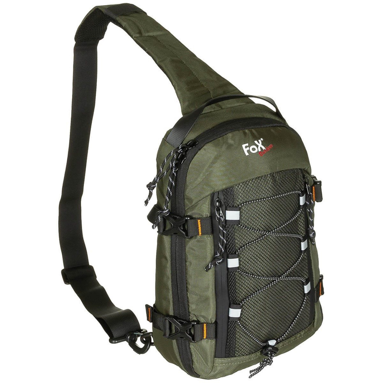 Batoh COMPACT SLING cez jedno rameno ZELENÝ