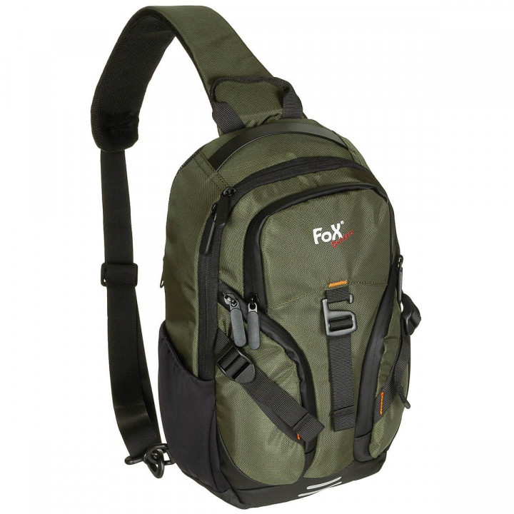 Batoh TRAVEL SLING cez jedno rameno ZELENÝ