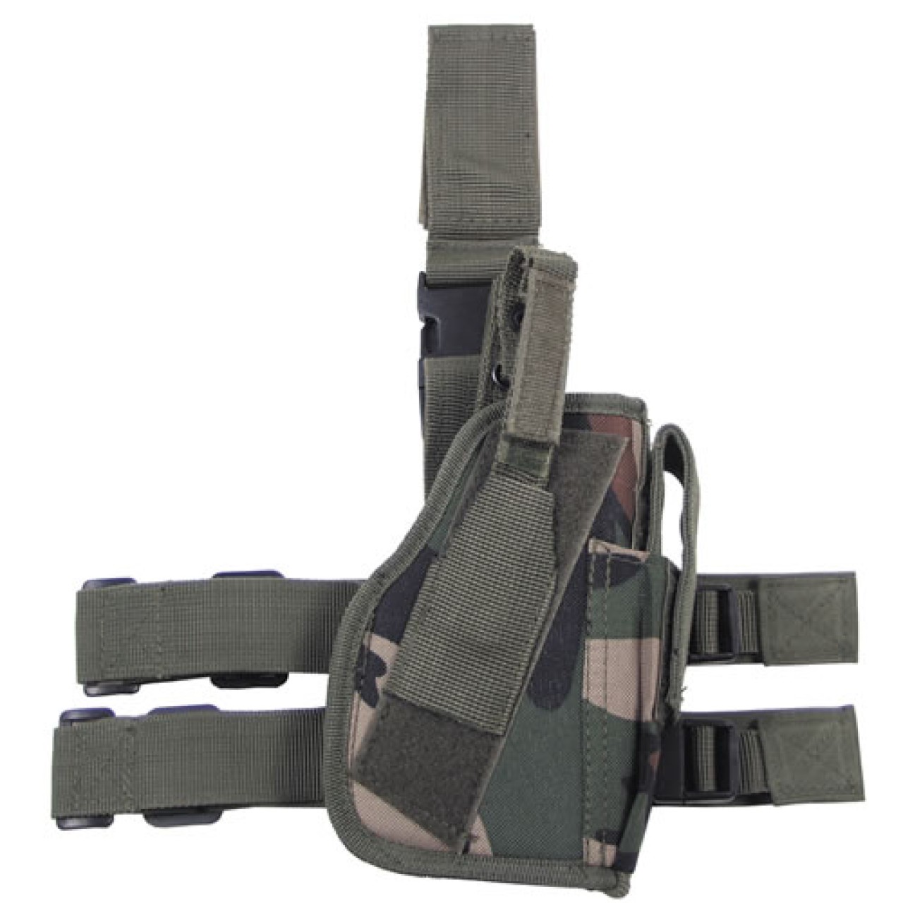 Puzdro stehenné na zbraň pravé WOODLAND