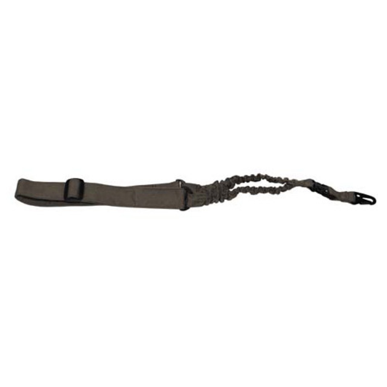 Popruh BUNGEE jednobodový s karabínou COYOTE BROWN