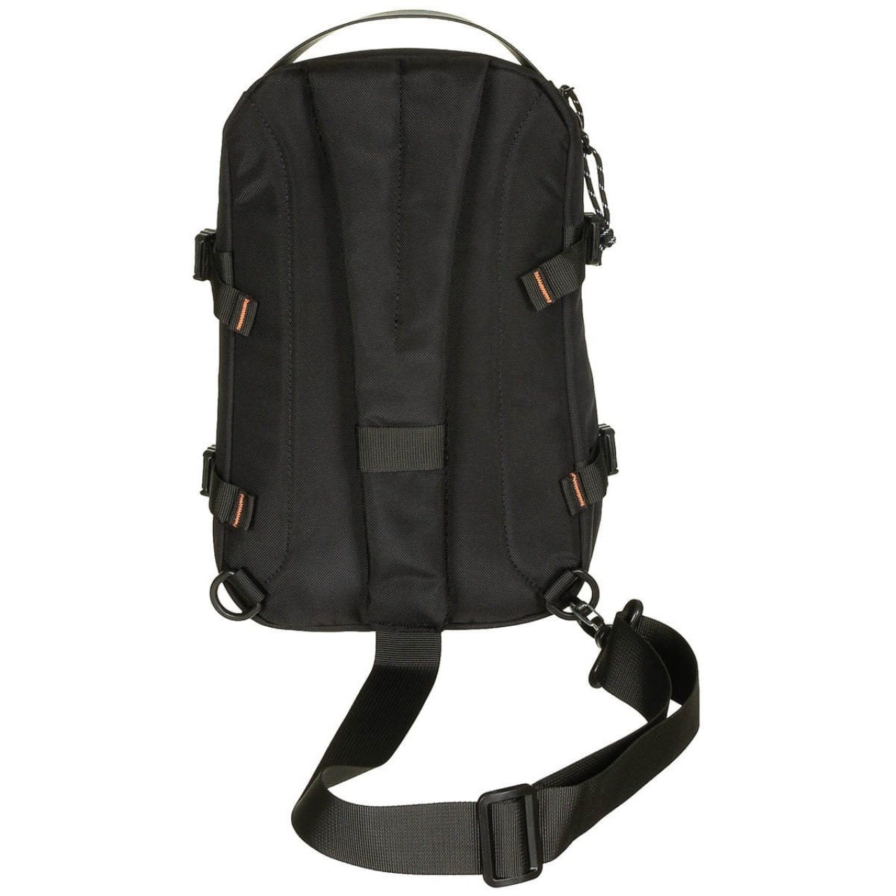 Batoh COMPACT SLING cez jedno rameno ČIERNY