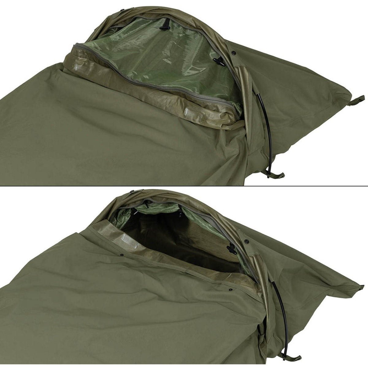 Bivakovací stan HOOPED BIVY ZELENÝ