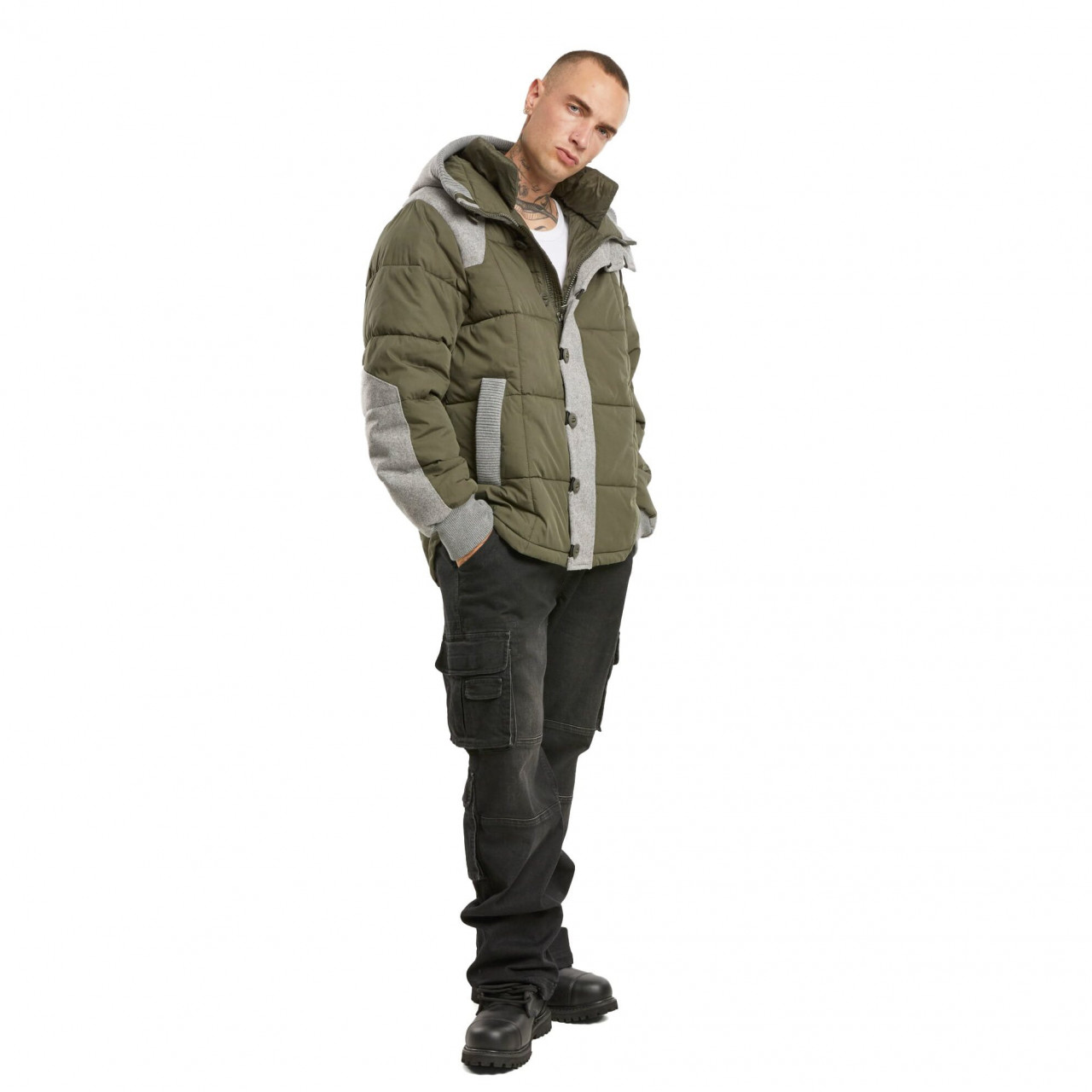 Bunda GARRET zateplená OLIVE GREEN