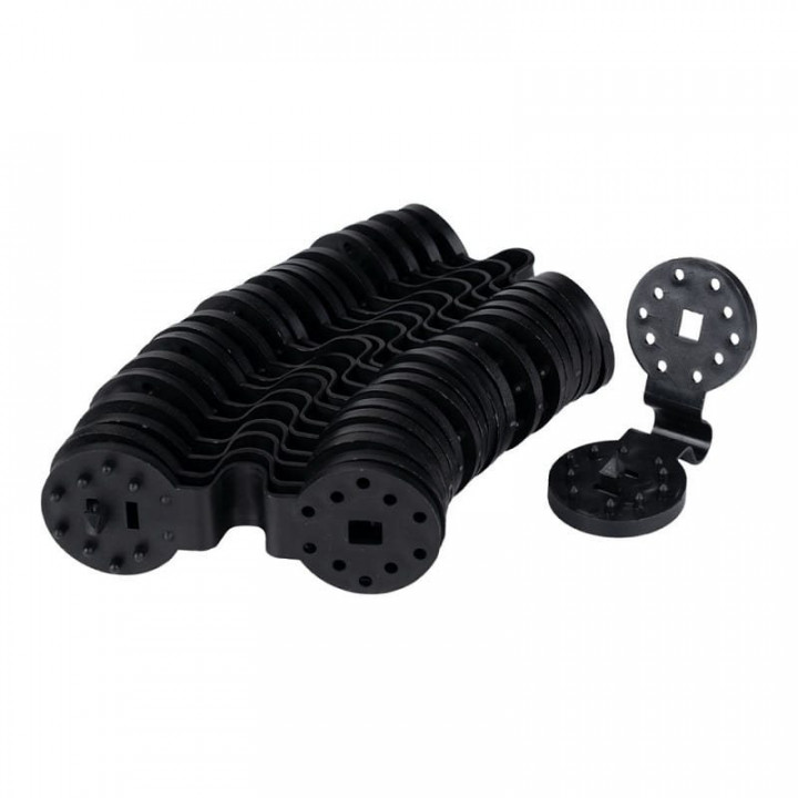 Spona na plachtu kruhová set 20 kusov