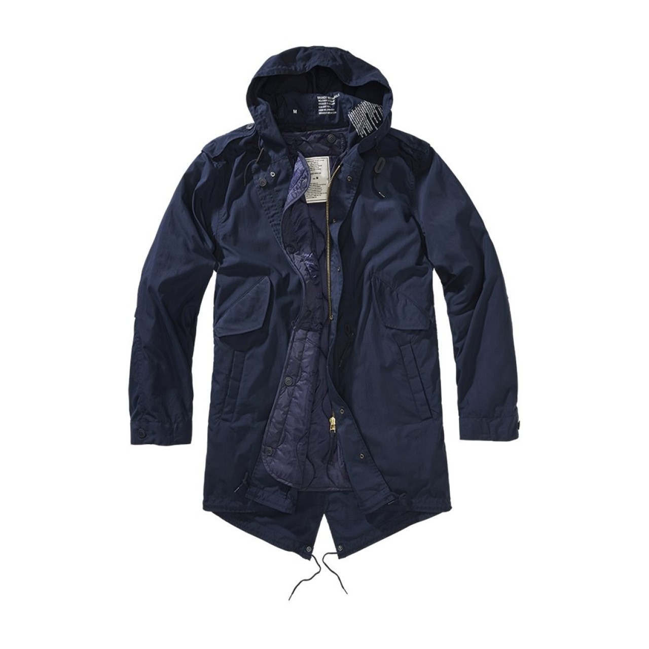 Bunda US M51 FISHTAIL PARKA MODRÁ