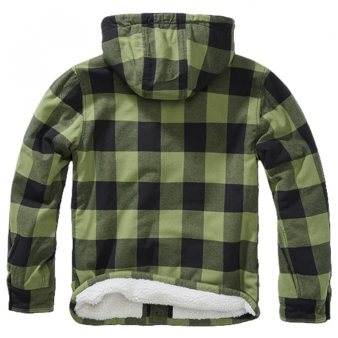 Bunda Lumber Jacket Hooded ZELENO/ČIERNA