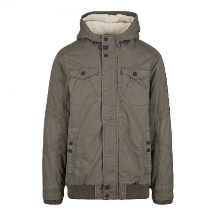 Bunda MEADOW zateplená OLIVE GREEN
