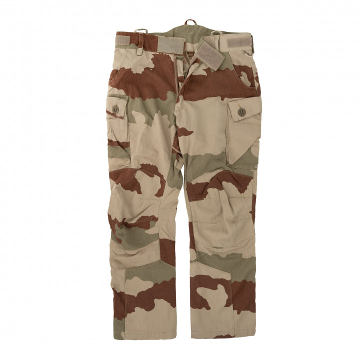 Nohavice francúzske COMBAT F3 ZD CCE desert camo