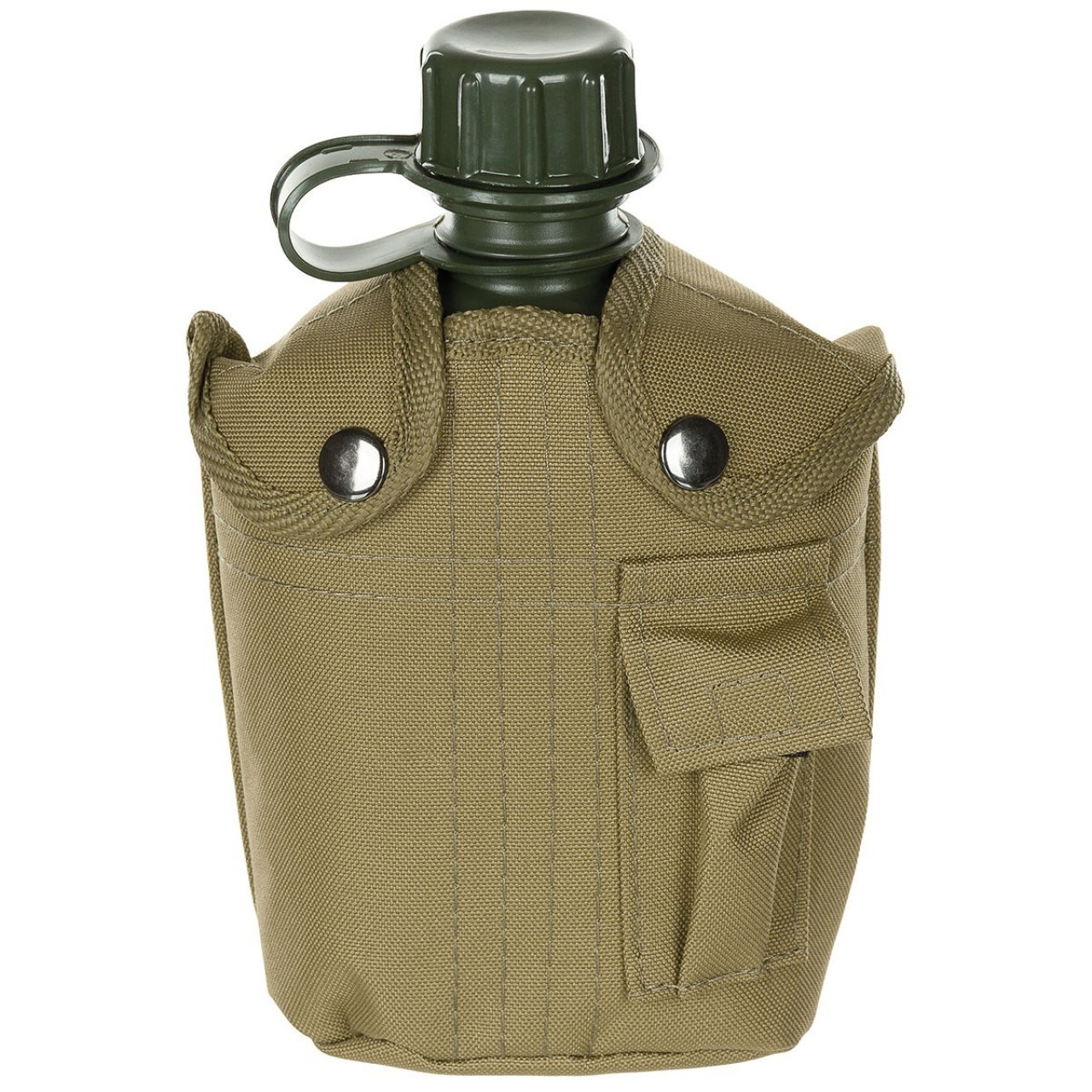 Fľaša poľná US nylonový poťah 1L COYOTE BROWN