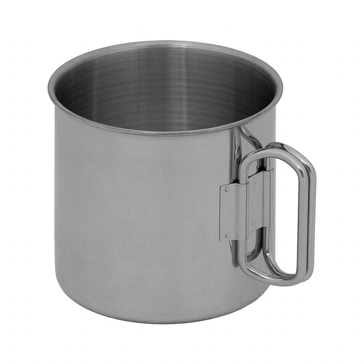 Hrnček nerezový FOX so sklopnými ušami 450 ml