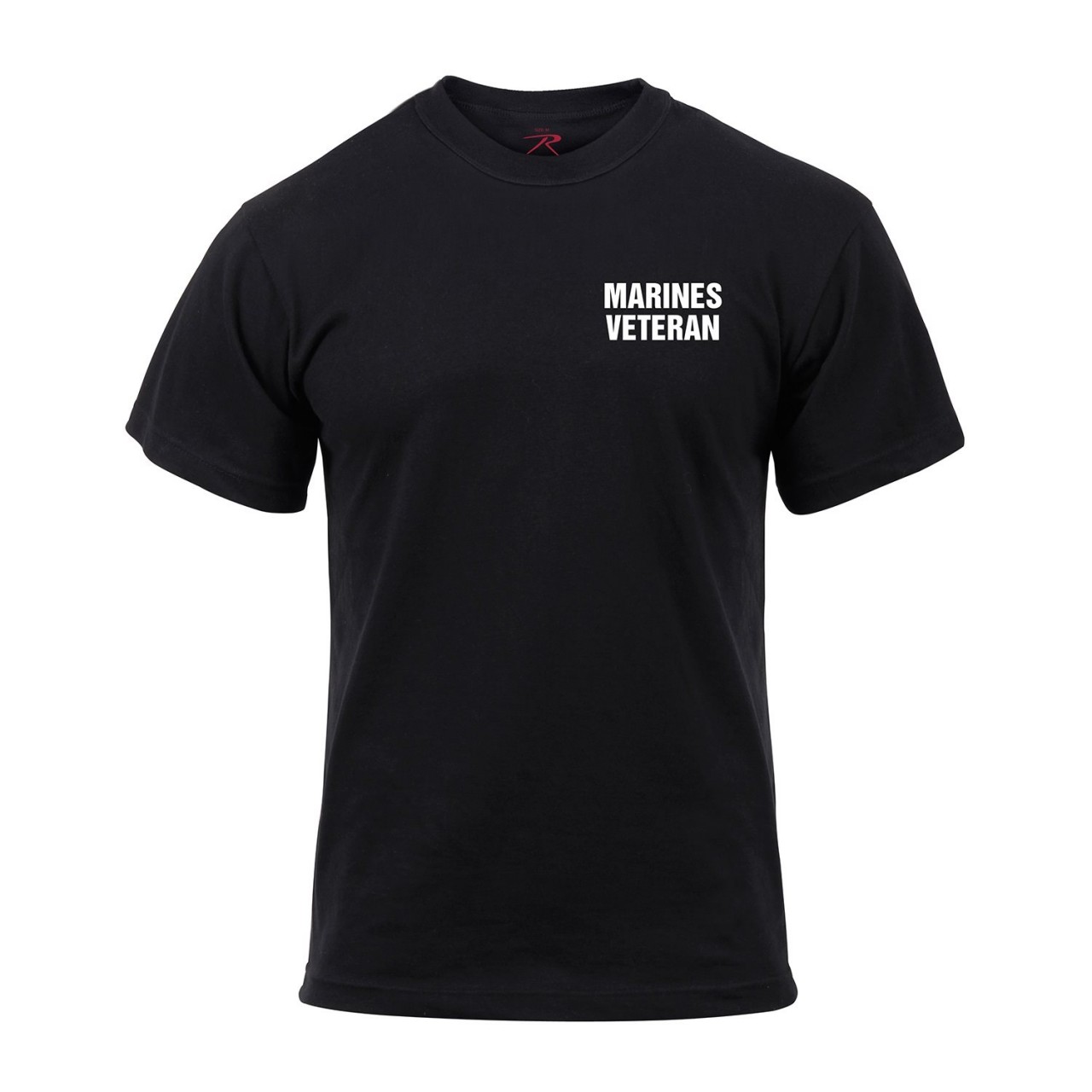 Tričko MARINES VETERAN krátky rukáv ČIERNE
