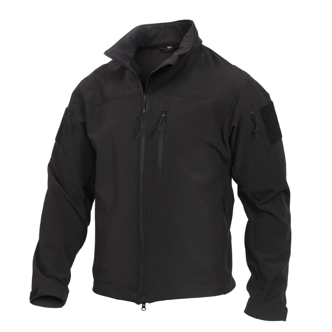 Bunda STEALTH OPS softshell ČIERNA