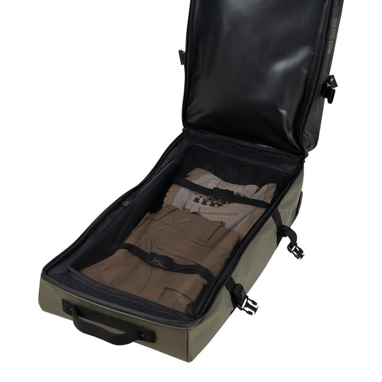 Taška COMMANDER PRO vodeodolná na kolieskach ZELENÁ