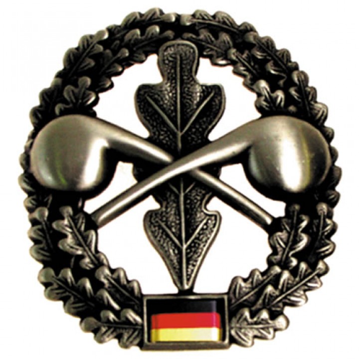 Odznak BW na baret ABC-Abwehrtruppe kovový