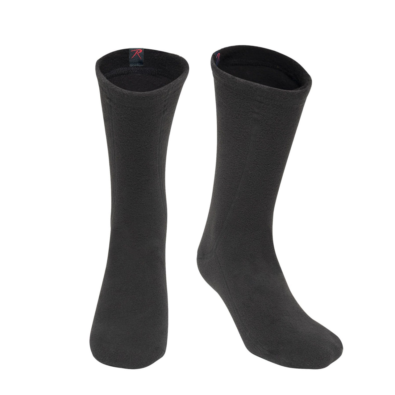Ponožky - zatepľovacie vložky POLAR fleece ČIERNE