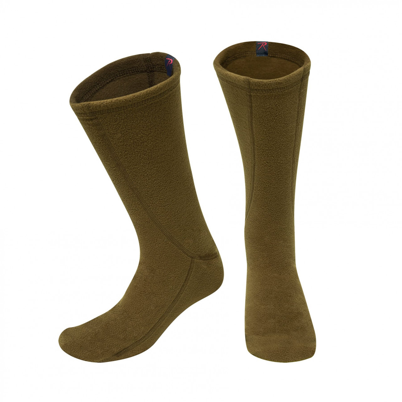 Ponožky - zatepľovacie vložky POLAR fleece COYOTE BROWN