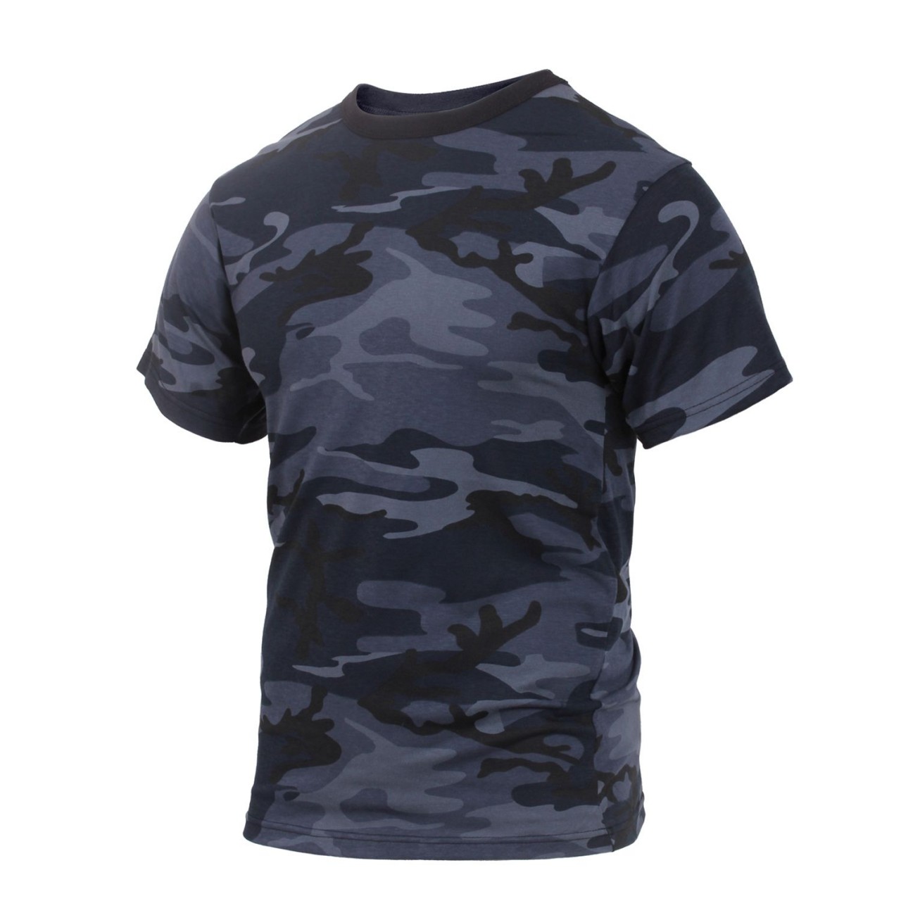 Tričko Midnight BLUE CAMO