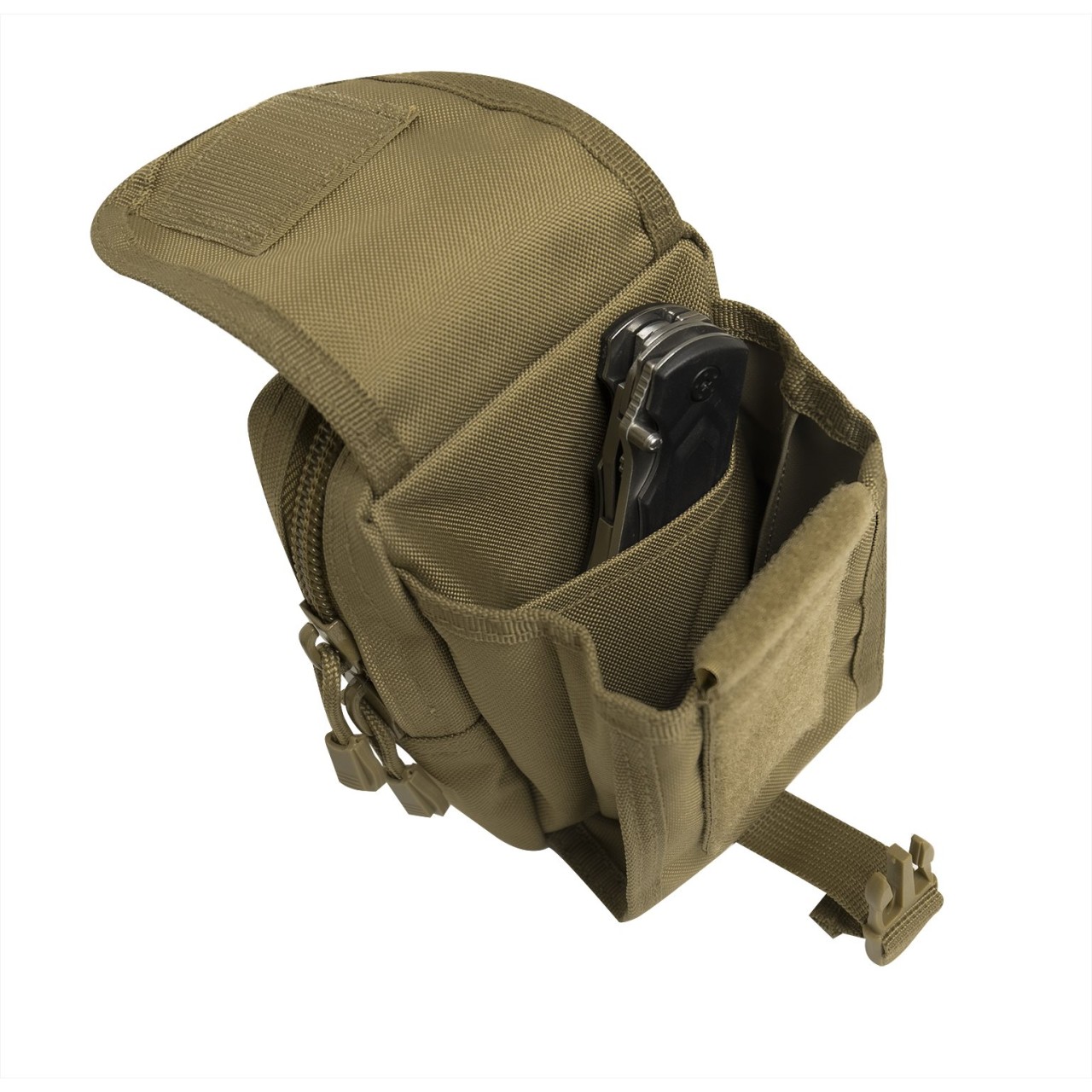 Puzdro MOLLE univerzálne ACCESSORY COYOTE BROWN