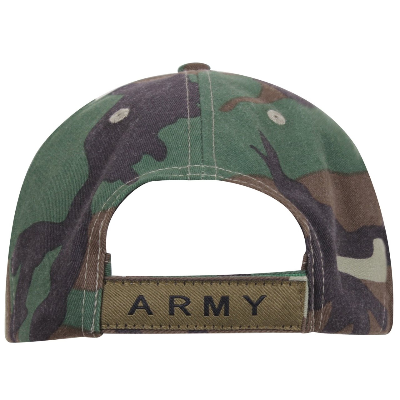Čiapka DELUXE ARMY baseball WOODLAND