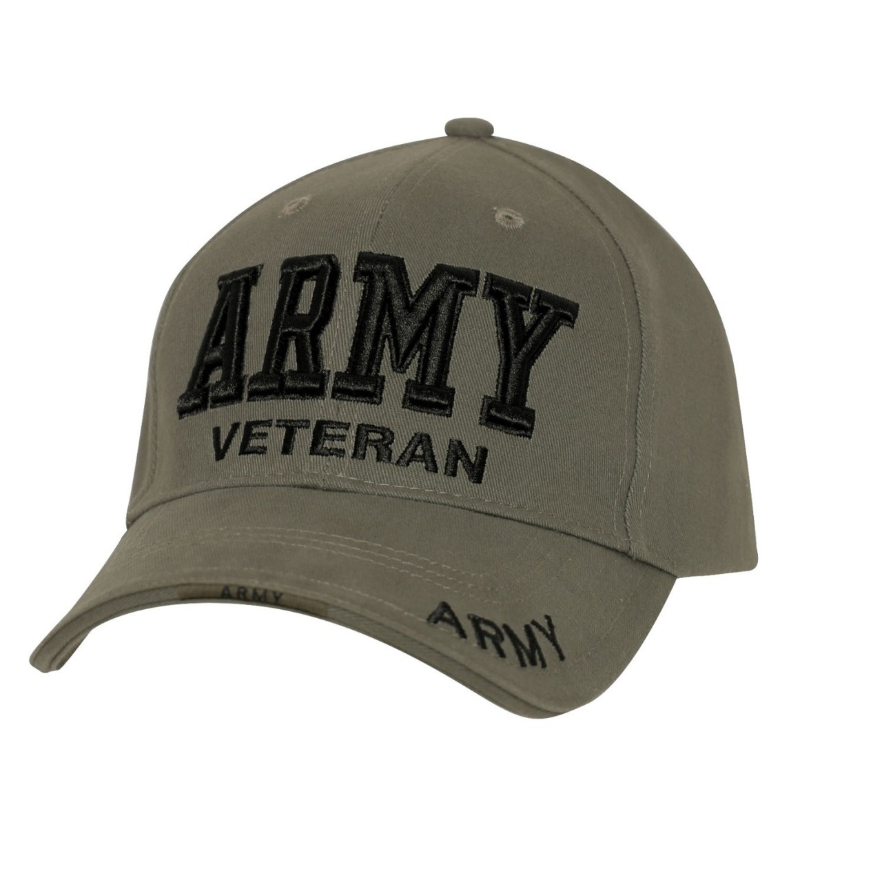 Čiapka DELUXE ARMY VETERAN baseball ZELENÁ