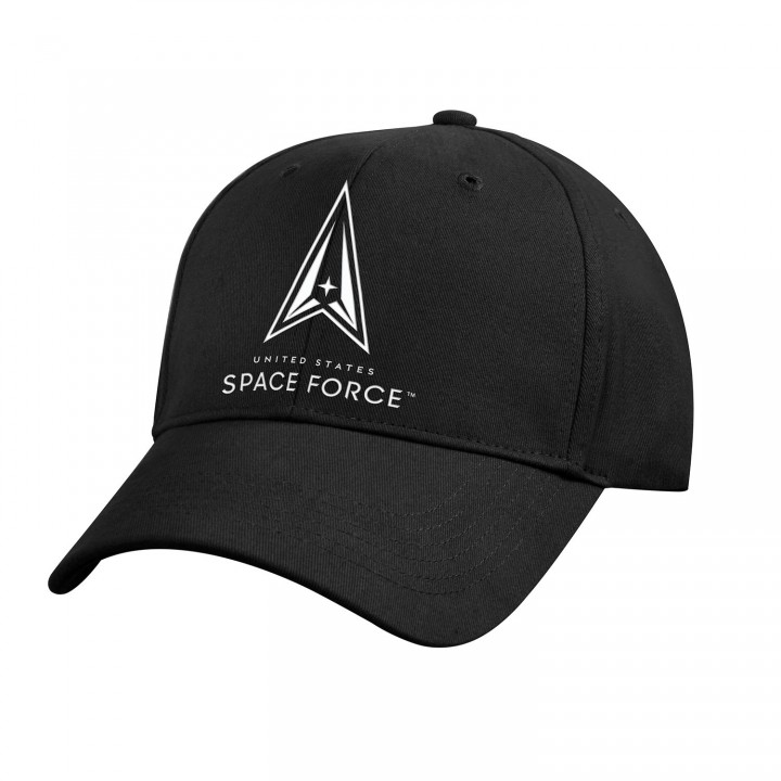 Čiapka SPACE FORCE baseball ČIERNA