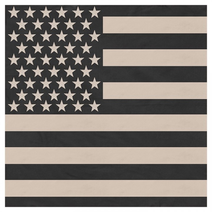 Šatka vlajka USA 55 x 55 cm DESERT