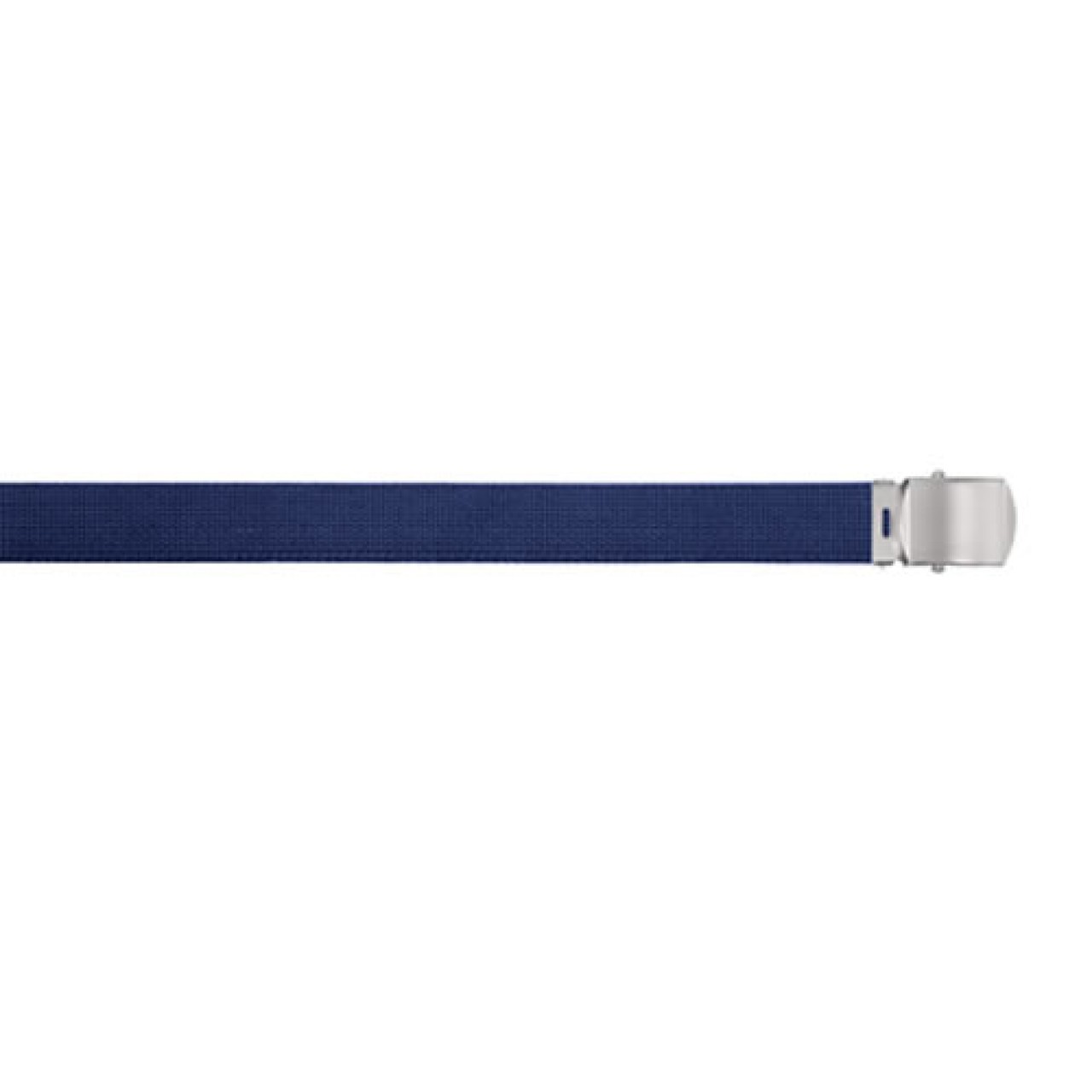 Opasok s chrómovou sponou 135 cm MODRÝ