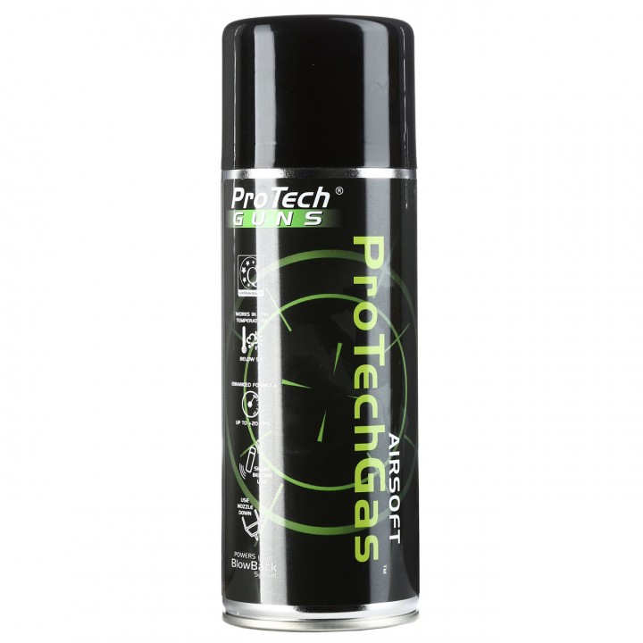 Plyn do airsoftovej zbrane GREEN GAS PRO TECH 400 ml