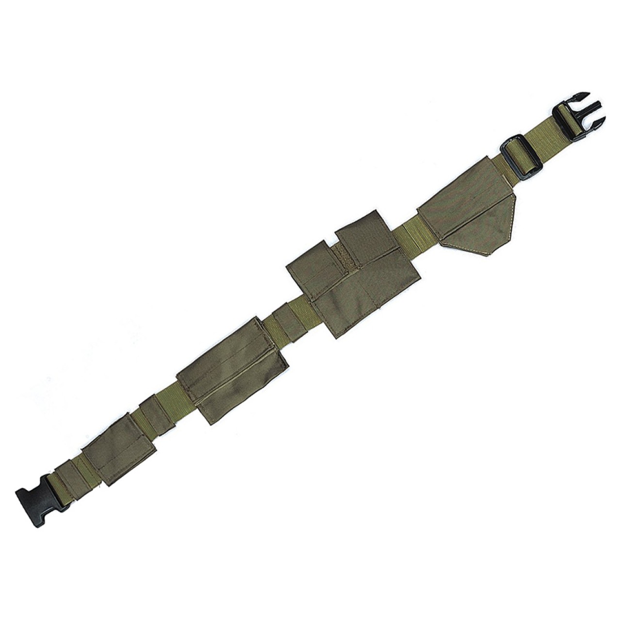 Opasok s vreckami SWAT POLYESTER OLIV