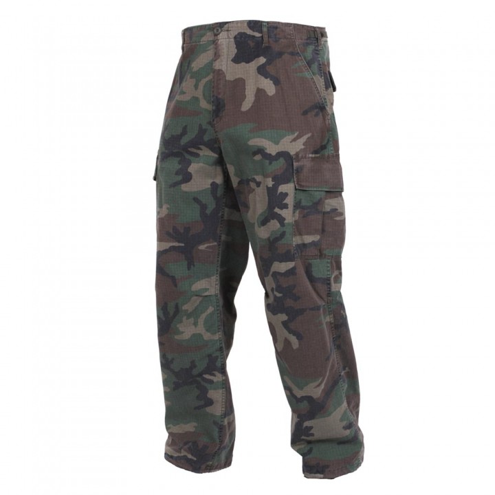 Nohavice VINTAGE VIETNAM ERA WOODLAND